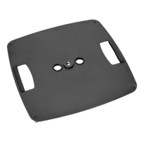 Omnitronic BPS-2 Baseplate voor speaker statief 48cm zwart - thumbnail
