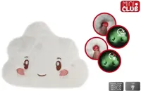 Van Manen knuffel mini club wolk lichtgevend 18cm wit - thumbnail