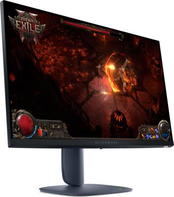 Alienware 27 gaming-monitoren, AW2725DM, 68,6 cm (27 inch), QHD-display, 180 Hz, 1 ms, IPS, NVIDIA G-SYNC, AMD Freesync, VESA AdaptiveSync.