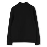 Hugo Boss Half Zip Sweater Kids Zwart - Maat 140 - Kleur: Zwart | Soccerfanshop - thumbnail