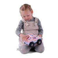 Cavallino jeep roze met 2 speelfiguren - thumbnail