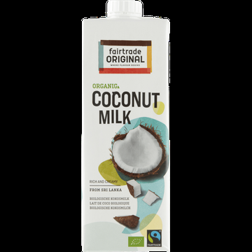Fairtrade Original Biologische Kokosmelk 1 L bij Jumbo Fairtrade Original Biologische Kokosmelk 1 L bij Jumbo