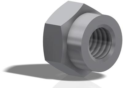 Monte Velo Hexagon nut m6-10