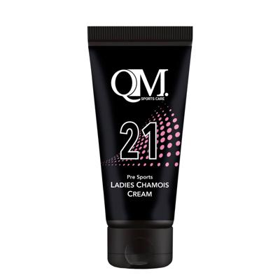 Qm sports care sportscare 21 tube ladies chamois cream 150ml