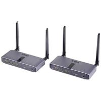 SpeaKa Professional SP-HWE-800 Draadloze HDMI-set 150 m 5 GHz 1920 x 1080 Pixel Veilige draadloze overdracht, Doorgeluste HDMI-uitgang - thumbnail