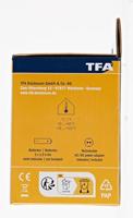 TFA Dostmann 60.5016.01 Wekker Zendergestuurd Digitaal Zwart - thumbnail