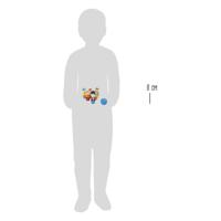 Small Foot houten bowlingset piraat werpspel - thumbnail