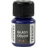 Creativ Company Glass color transparante verf - briliant blauw, 30ml - thumbnail