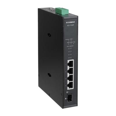 EDIMAX IGS-1105P IGS-1105P Industrial Ethernet Switch 1000 MBit/s PoE-functie