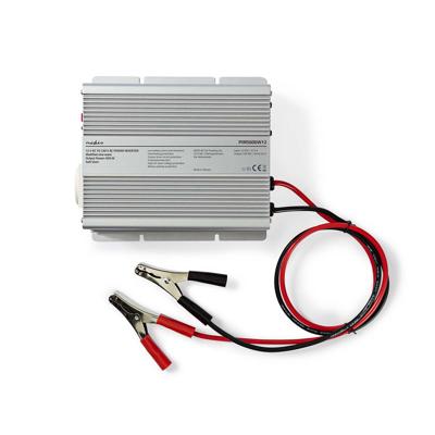 Nedis PIMS600W12 Stroomomvormer Gemodificeerde Sinusgolf 12 V Dc - 230 V Ac 600 W 1x Schuko-uitgang