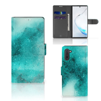 Hoesje Samsung Galaxy Note 10 Painting Blue - thumbnail