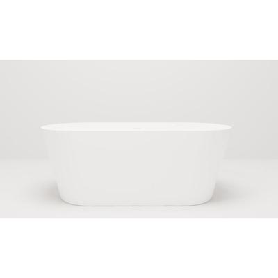 Vrijstaand Ligbad Arqua Crosstone Evi Solid Surface 180x80x57 Mat Wit Arcqua Vrijstaand Ligbad Arqua Crosstone Evi Solid Surface 180x80x57 Mat Wit Arcqua