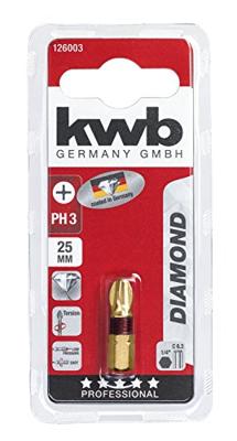 Bit Diamond 25 mm phillips Nr. 3 kaart Eurofix - Eurofix Bit Diamond 25 mm phillips Nr. 3 kaart Eurofix - Eurofix