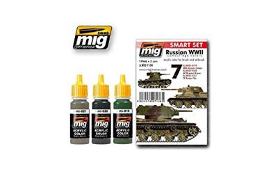 MIG Verf Set - Russian WWII camouflage colors