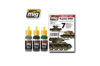 MIG Verf Set - Russian WWII camouflage colors - thumbnail
