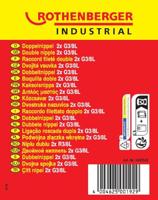 Rothenberger Dubbele Nippel R3/8L x R3/8L - ROT540255E ROT540255E - thumbnail