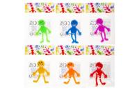 LG-Imports Stretchy emotie poppetje kleur - thumbnail