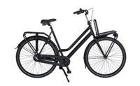 Aldo 28 inch fiets alu sorento ds50 7v handrem mat zwart - thumbnail