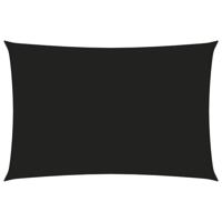 Zonnescherm rechthoekig 5x7 m oxford stof zwart - thumbnail