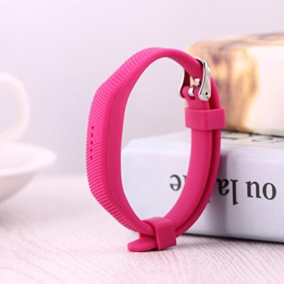 Fitbit Flex 2 siliconen bandje, Lengte: 25CM - Magenta