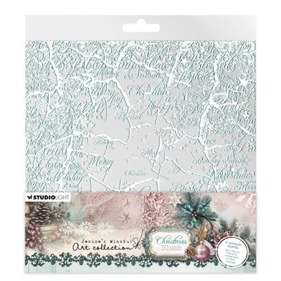 Studio Light • jenine's mindful art christmas blush acetate sheets white & vintage mint