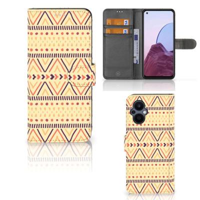 OPPO Reno 8 Lite | OnePlus Nord N20 | Telefoon Hoesje | Aztec Yellow