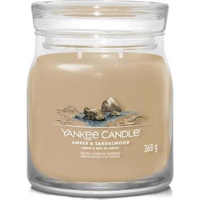 Yankee Candle Amber & sandalwood signature medium jar - thumbnail