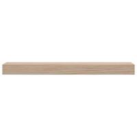 Wandschap 50x23,5x4 cm bewerkt hout - thumbnail