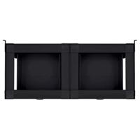 Wasmachine Pedestal 2 pcs Zwart 64 x 55 x 32.5 cm Staal - thumbnail