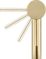 Ben Navan verhoogde wastafelkraan geborsteld messing - thumbnail