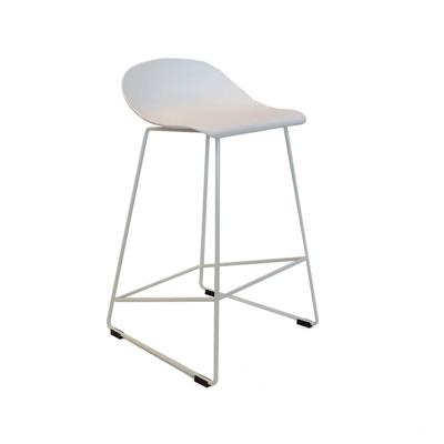 Livin24 Scandinavische Barkruk Ellen wit 66cm