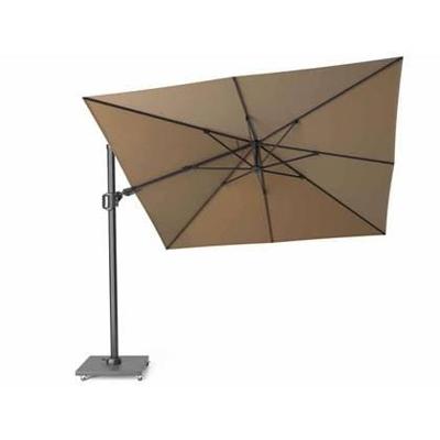 Platinum Sun & Shade | Zweefparasol Challenger T² 300 x 300 cm | Taupe
