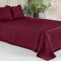 Dommelin Dommelin Sprei Chicago Satijn 300TC Rosso 260x280 cm - thumbnail