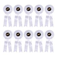 Rozetten (per 10 stuks) wit - thumbnail