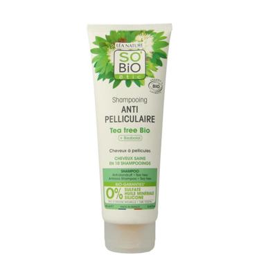 So Bio Etic Shampoo anti roos tea tree 250 Milliliter