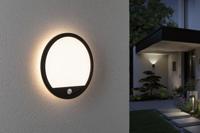 Paulmann Lamina PIR 94664 LED-buitenlamp met bewegingsmelder (wand) LED LED 15 W Zwart - thumbnail