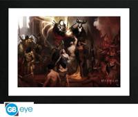 Diablo Framed Print - Diablo IV - Nephalems (30x40cm) - thumbnail