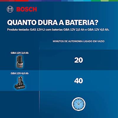 Bosch Professional GAS 12V Accu Stofzuiger 12V Li-ion Basic Body - 06019E3000 - thumbnail