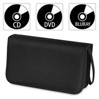 Hama CD Wallet Nylon 80 Zwart - thumbnail
