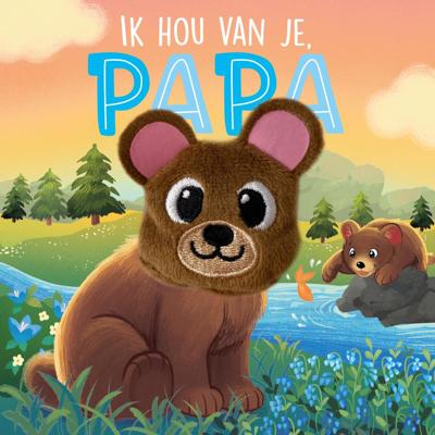 Rebo Publishers Ik hou van je, papa - vingerpopboek
