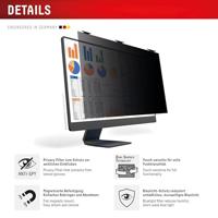DISPLEX 02089 Screenprotector (glas) met privacyfolie Universell Universeel 1 stuk(s) - thumbnail