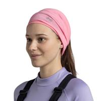 Buff Merino Lightweight Nekwarmer Dames Solid Rose Pink One Size - thumbnail