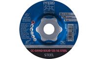 PFERD TOOLS 64185125 Cc-Grind-Solid Sg Steel Slijpschijf Diameter 125 mm 10 stuk(s) - thumbnail
