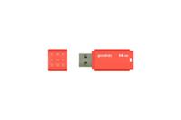 Goodram UME3-0640O0R11 USB flash drive 64 GB USB Type-A 3.2 Gen 1 (3.1 Gen 1) Oranje - thumbnail