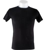 Boru Bamboo heren T-shirt korte mouw - Bamboe ondershirt mannen - Ronde hals - thumbnail