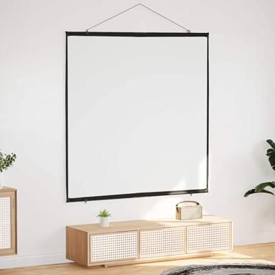 Projectiescherm wandhangend 81 inch 1:1