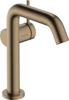 Hansgrohe Tecturis Wastafelmengkraan - zonder waste - 13.9cm uitloop - geborsteld brons 73341140 - thumbnail