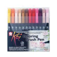 Sakura koi coloring brush pen set, 24 kleuren - thumbnail