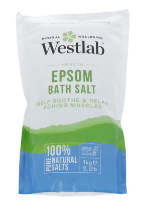 Westlab Westlab Badzout Epsom Herstellend (1kg) Westlab Westlab Badzout Epsom Herstellend (1kg)