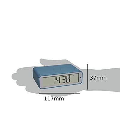 TFA Dostmann 60.2560.06 Wekker Zendergestuurd Blauw Alarmtijden 1